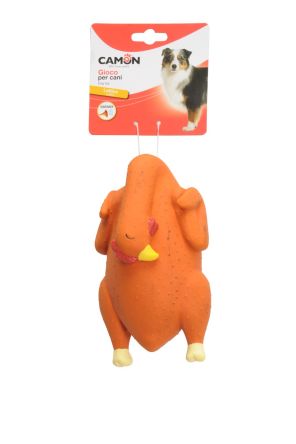 CAMON DOG TOY LATEKSOWA ZABAWKA KURCZAK 19cm AH228