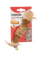 CAMON CAT TOY ZABAWKA Z DZWONKIEM I KOCIMIĘTKĄ 20cm AG083