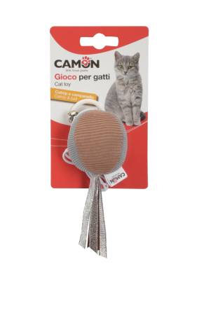 CAMON CAT TOY PIŁECZKA NA GUMCE Z DZWONKIEM