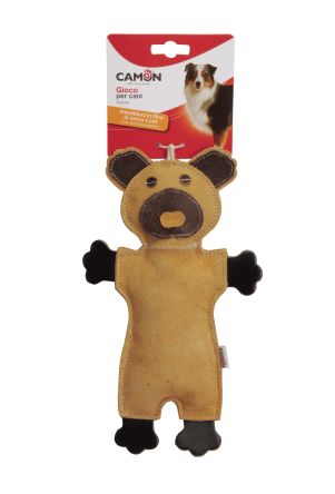 CAMON DOG TOY MIŚ SKÓRZANY AH444