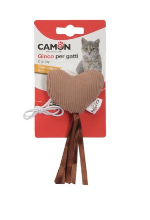 CAMON CAT TOY SERCE NA GUMCE Z DZWONKIEM