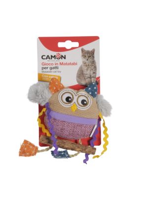 CAMON CAT TOY MATATABI SOWA 15cm AG117