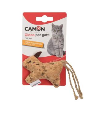 CAMON CAT TOY ŻÓŁW & PIES Z DZWONKIEM