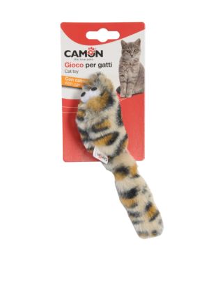 CAMON CAT TOY MYSZ CĘTKOWANA Z KOCIMIĘTKĄ AG085