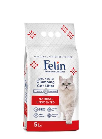 FELIN ŻWIREK NATURALNY BENTONITOWY 5l