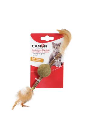 CAMON CAT TOY MATATABI KIJ Z PIŁKĄ Z KOCIIĘTKĄ