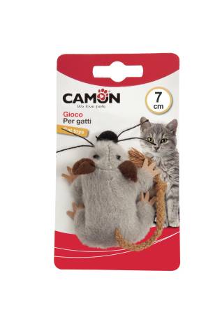 CAMON CAT TOY MYSZ PLUSZOWA Z OGONKIEM