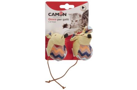 CAMON CAT TOY MYSZKI ZIG ZAG Z DZWONKIEM