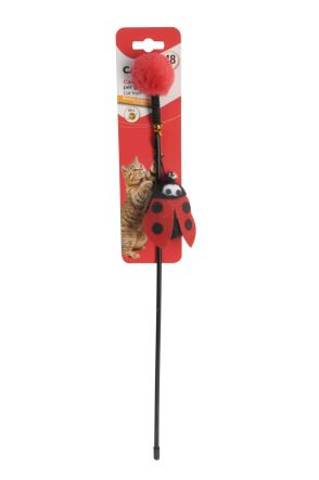 CAMON CAT TOY WĘDKA 48cm BIEDRONKA