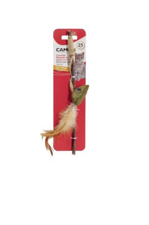 CAMON CAT TOY WĘDKA MATATABI 25cm MYSZ