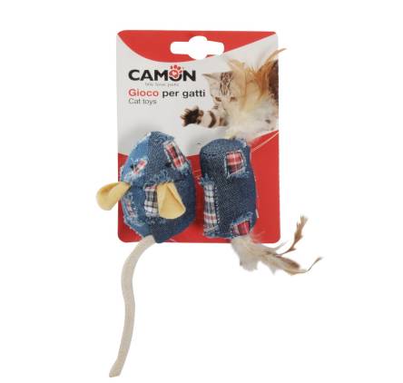 CAMON CAT TOY MYSZ/CYLINDER 2szt