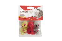 CAMON CAT TOY MYSZKI MINI KOLOROWE 6szt