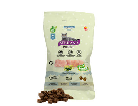 SERRANO Snacks CATS przysmak dla kota ORAL KURCZAK 50g