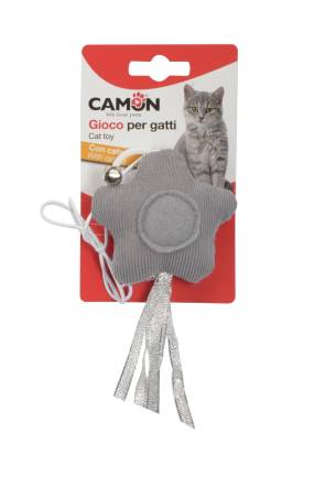 CAMON CAT TOY GWIAZDA NA GUMCE Z DZWONKIEM