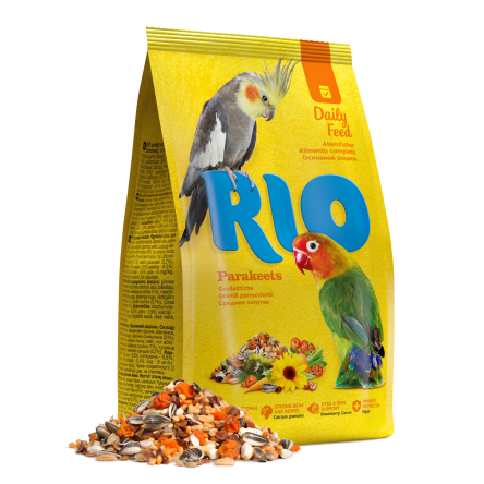 RIO Pokarm podstawowy dla średnich papug 1kg